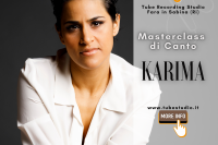 Masterclass di Canto, Karima | 4 e 5 Giugno Masterclass di Canto, Karima | 4 e 5 Giugno